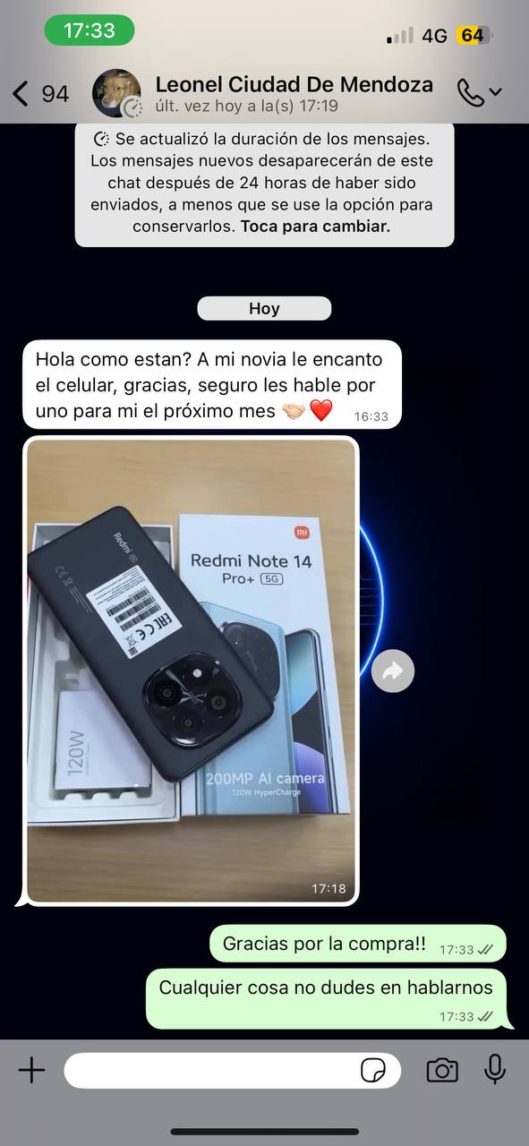 Leonel - Redmi Note 14 Pro+
